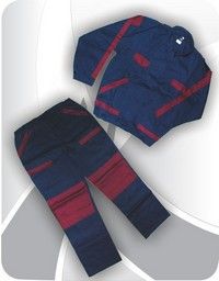 Klasszikus fazon&uacute; ipari munkaruha, munkaruh&aacute;zat